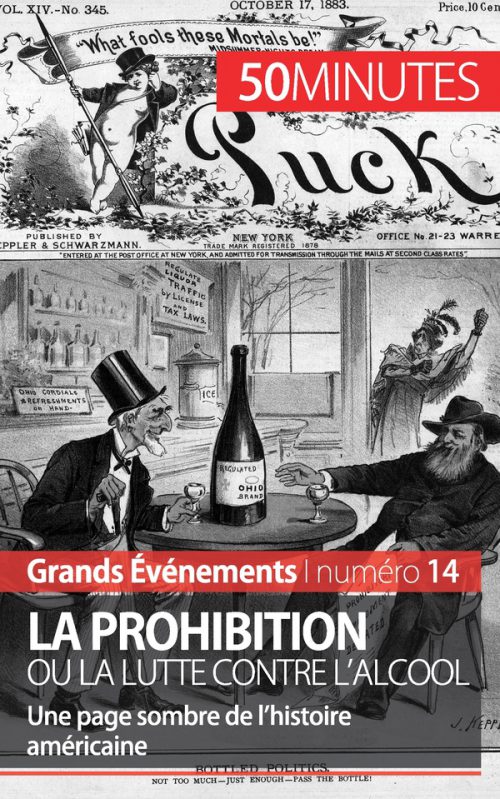 La Prohibition ou la lutte contre l'alcool